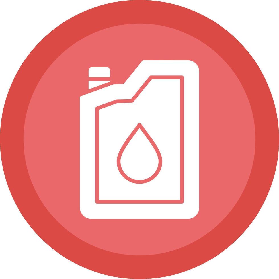 Oil Change Glyph Due Circle Icon Design vector