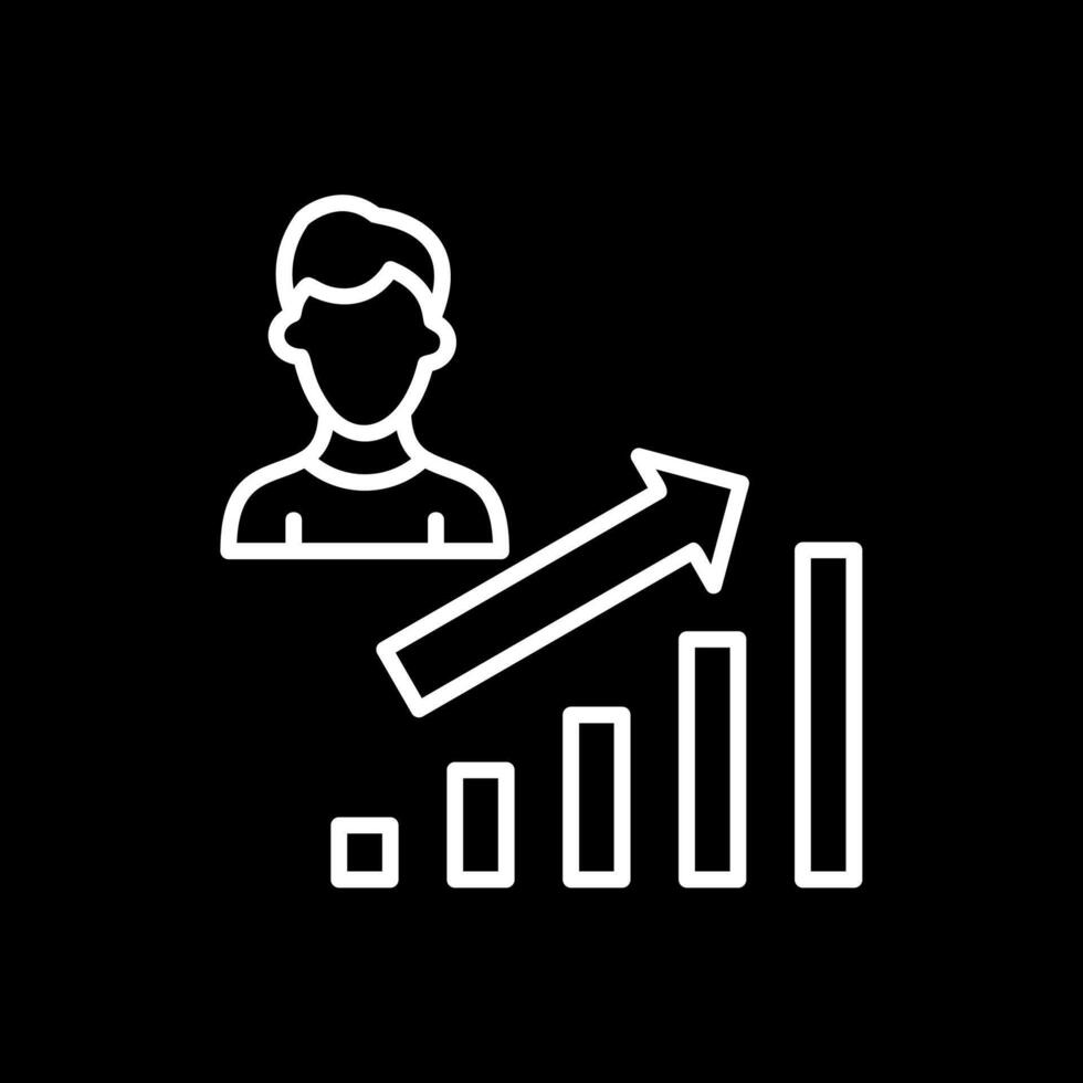 Configure Line Inverted Icon Design vector