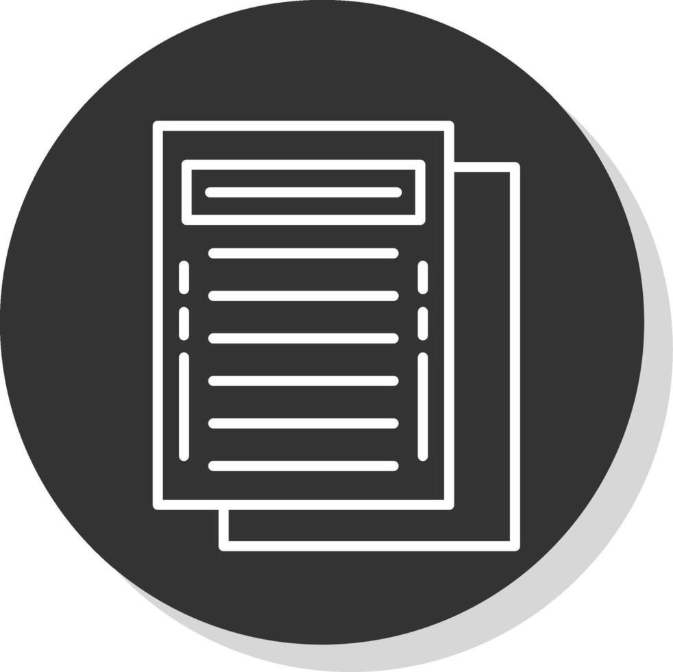 Task Glyph Due Circle Icon Design vector
