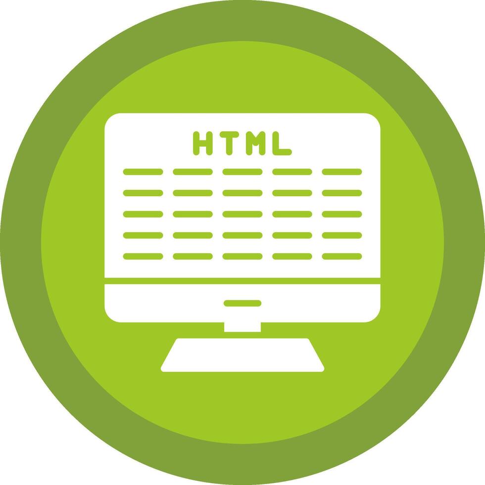 Web Development Line Shadow Circle Icon Design vector
