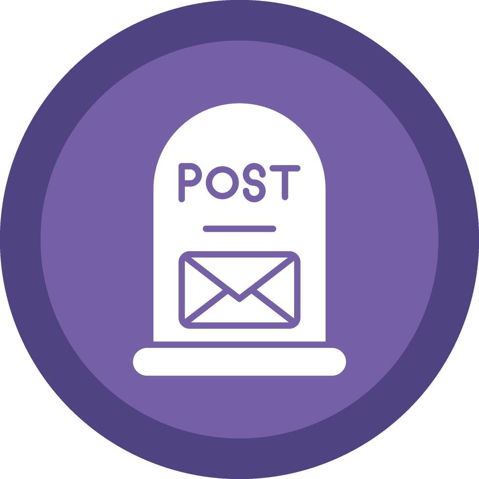Post It Line Shadow Circle Icon Design vector