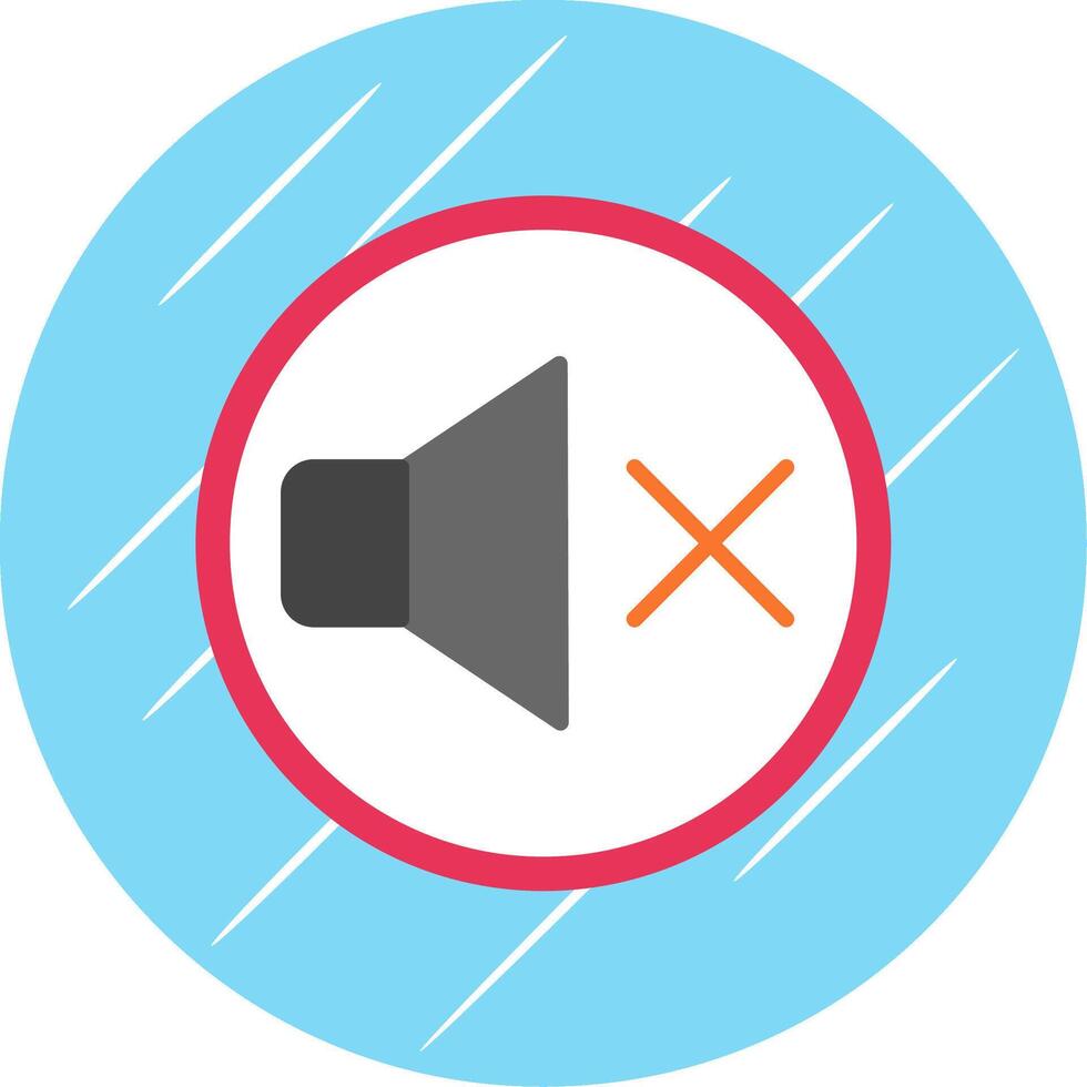 Muted Flat Circle Icon Design vector