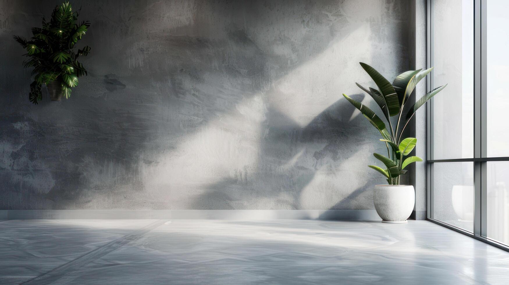 Elegant studio photo room background