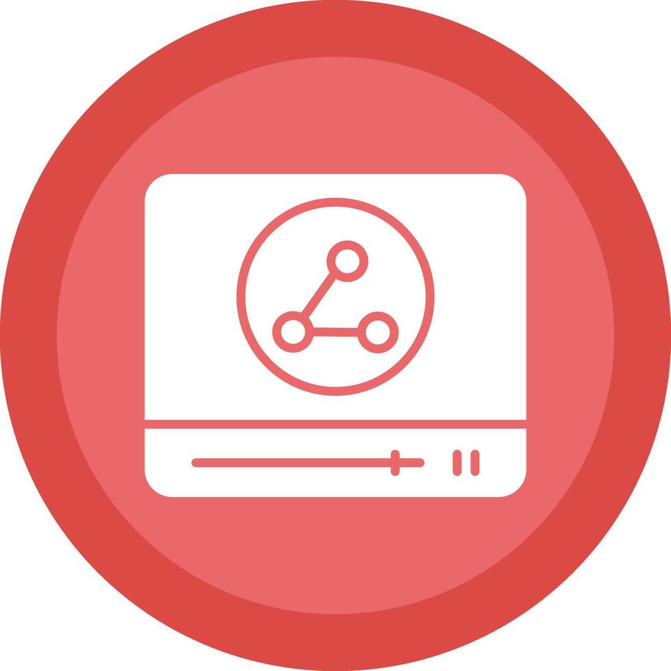 Browser Glyph Due Circle Icon Design vector