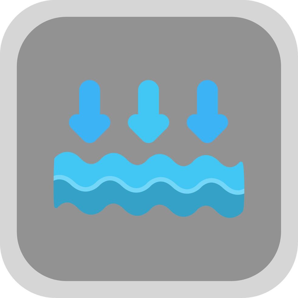 Arrows Flat round corner Icon Design vector