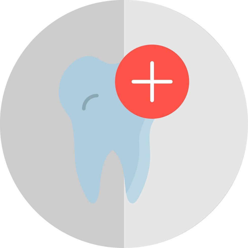 Dentist Flat Scale Icon Design vector
