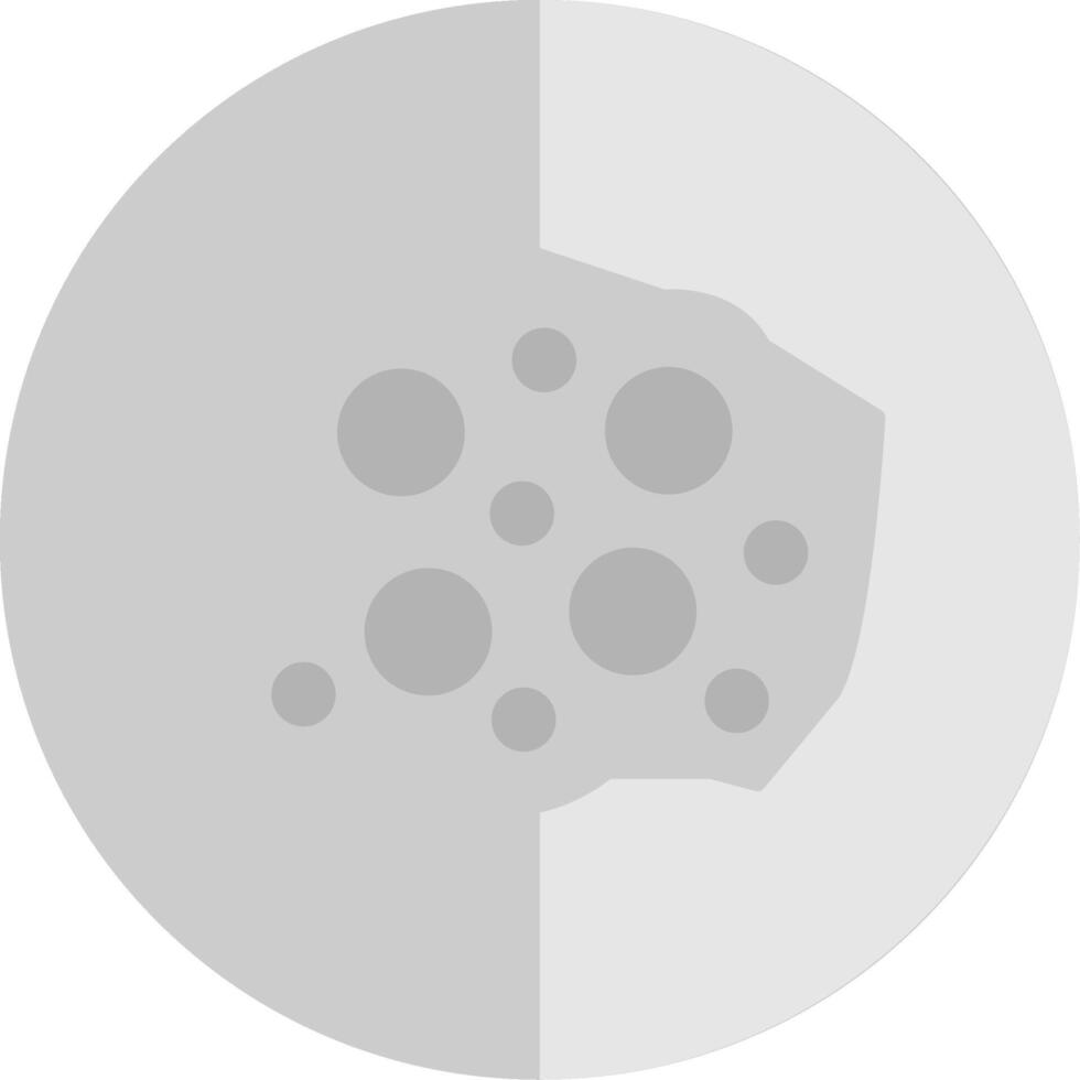 Rock Flat Scale Icon Design vector