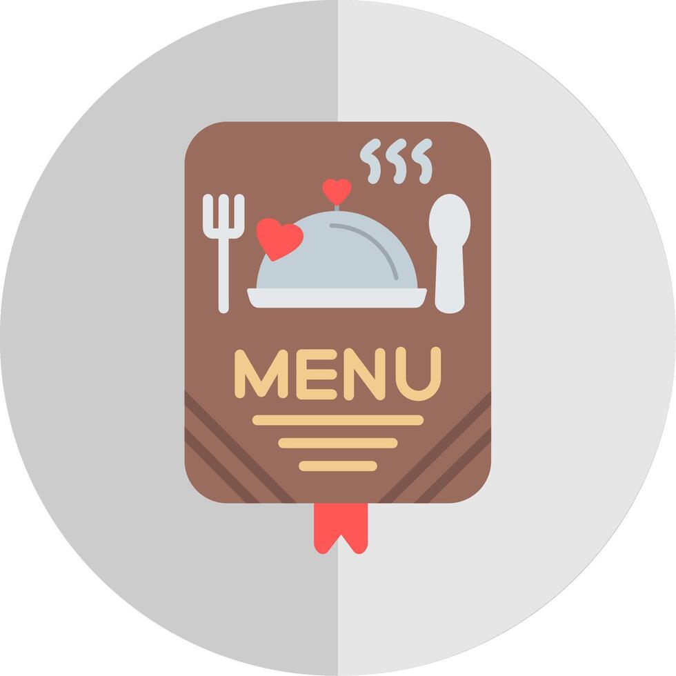 Menu Flat Scale Icon Design vector