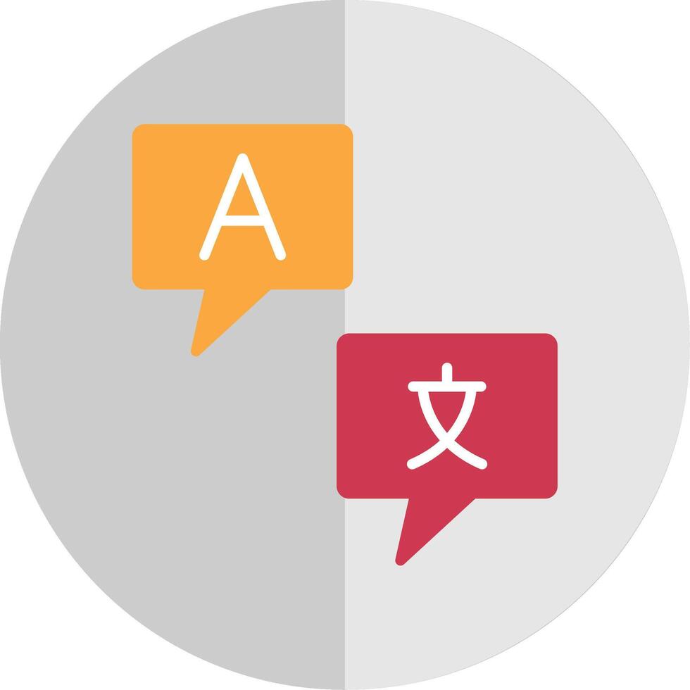 Languages Flat Scale Icon Design 43927971 Vector Art at Vecteezy