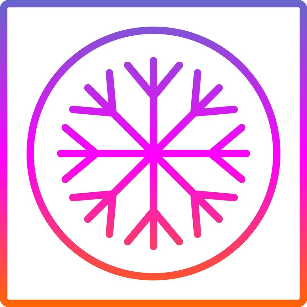 Ac Line Gradient Icon Design vector