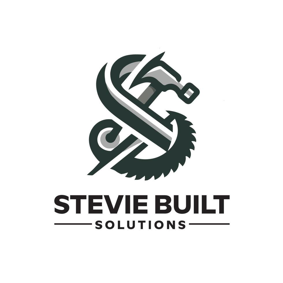 Stevie built tool vector