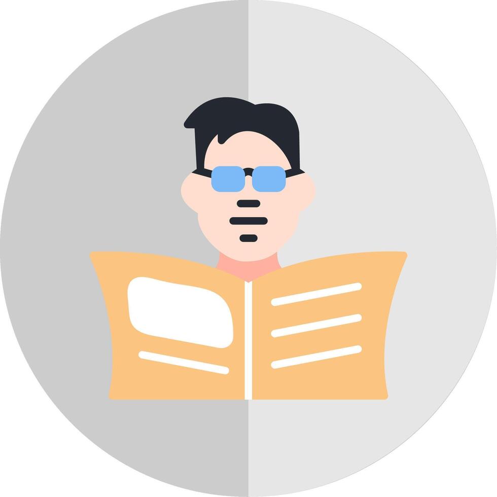 Man Flat Scale Icon Design vector