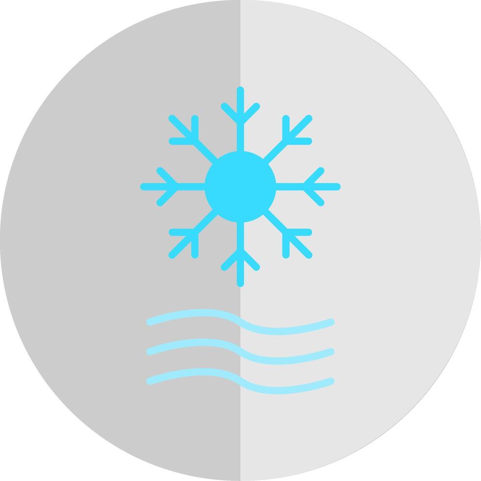 descongelar plano escala icono diseño vector