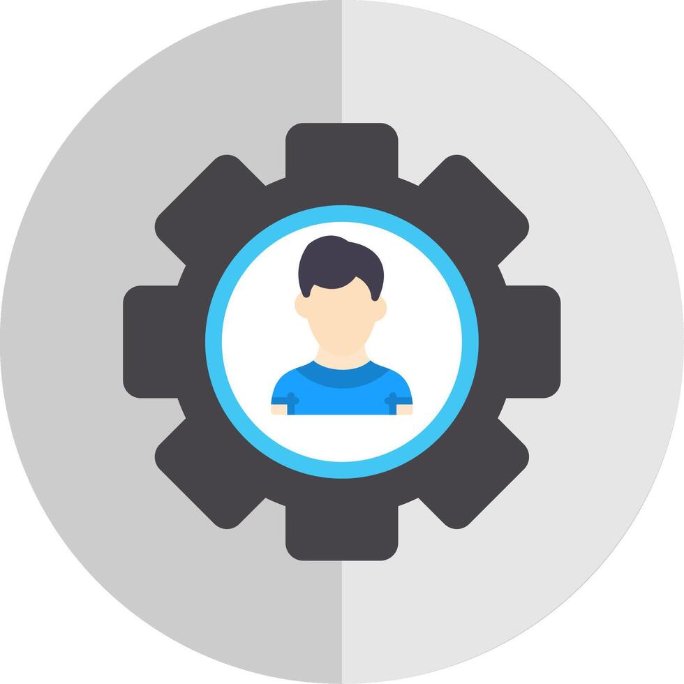 Coal Mining Flat Scale Icon Design vector