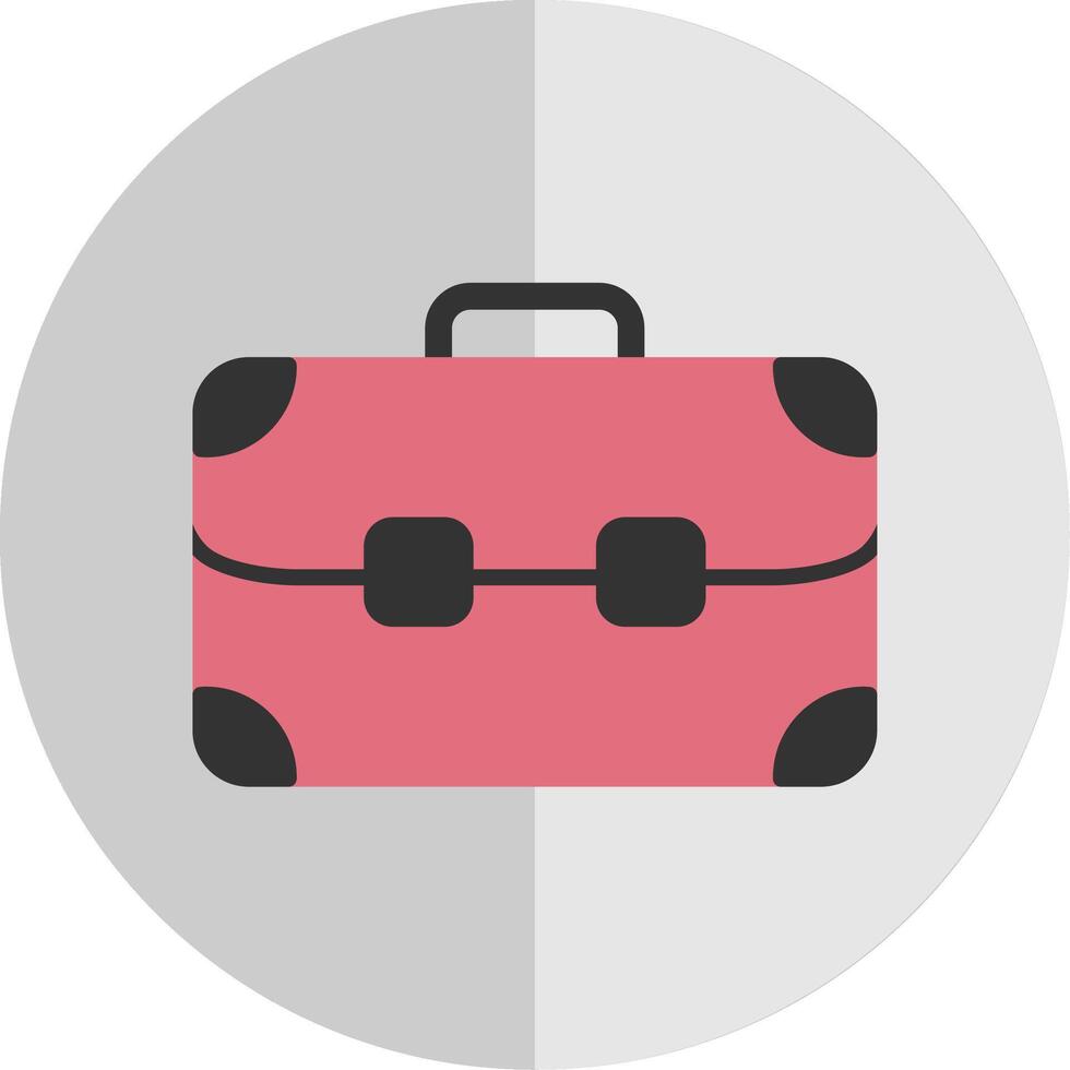 bolso plano escala icono diseño vector