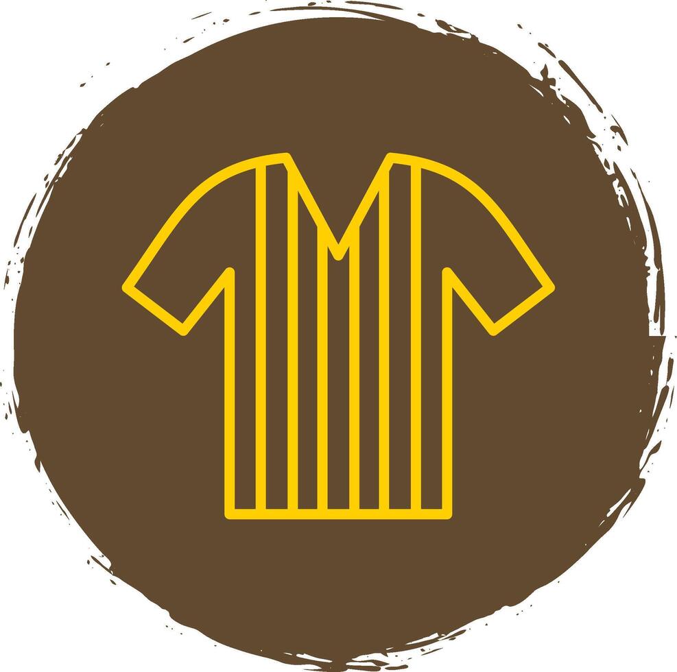 Shirt Line Gradient Icon Design vector