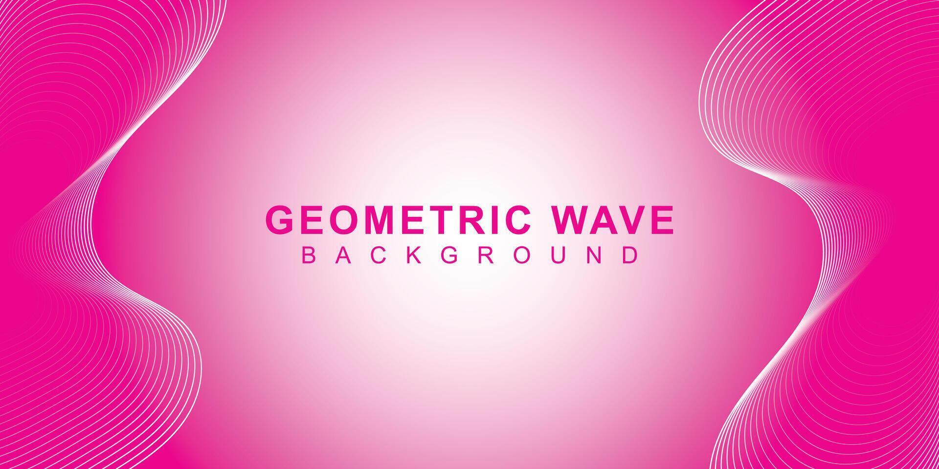 Abstract Geometric Line Wave Background 1 vector