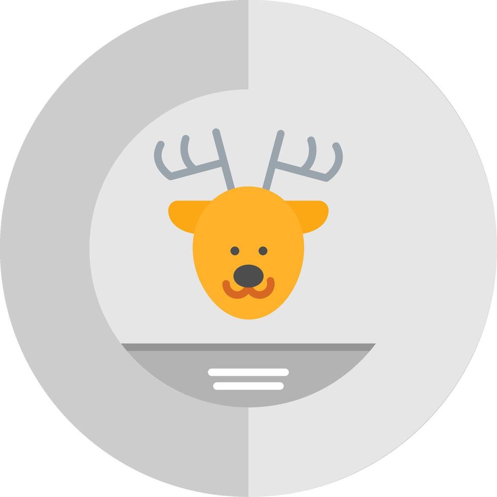 Fauna Flat Scale Icon Design vector