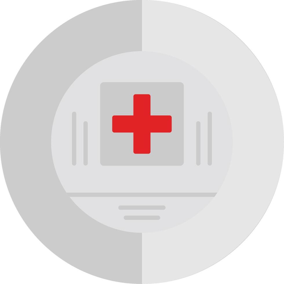 First Aid Symbol Flat Scale Icon Design vector