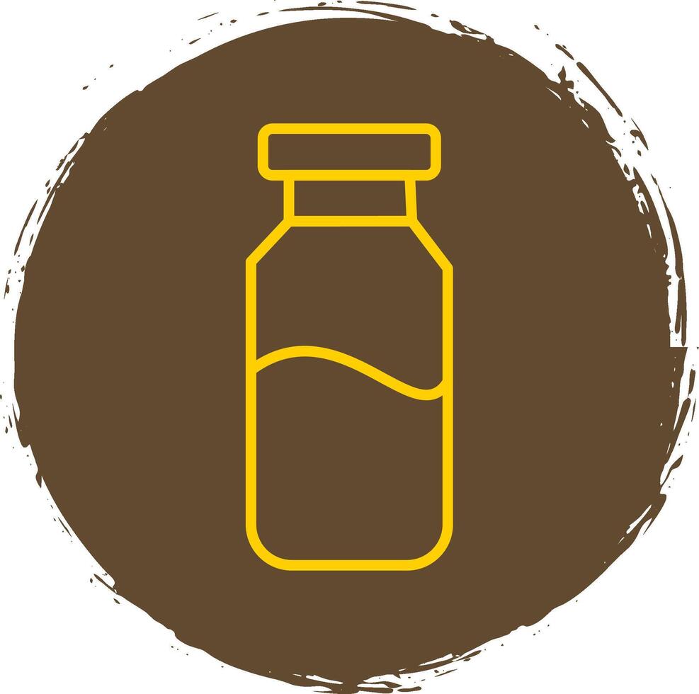 Milk Jar Line Gradient Icon Design vector