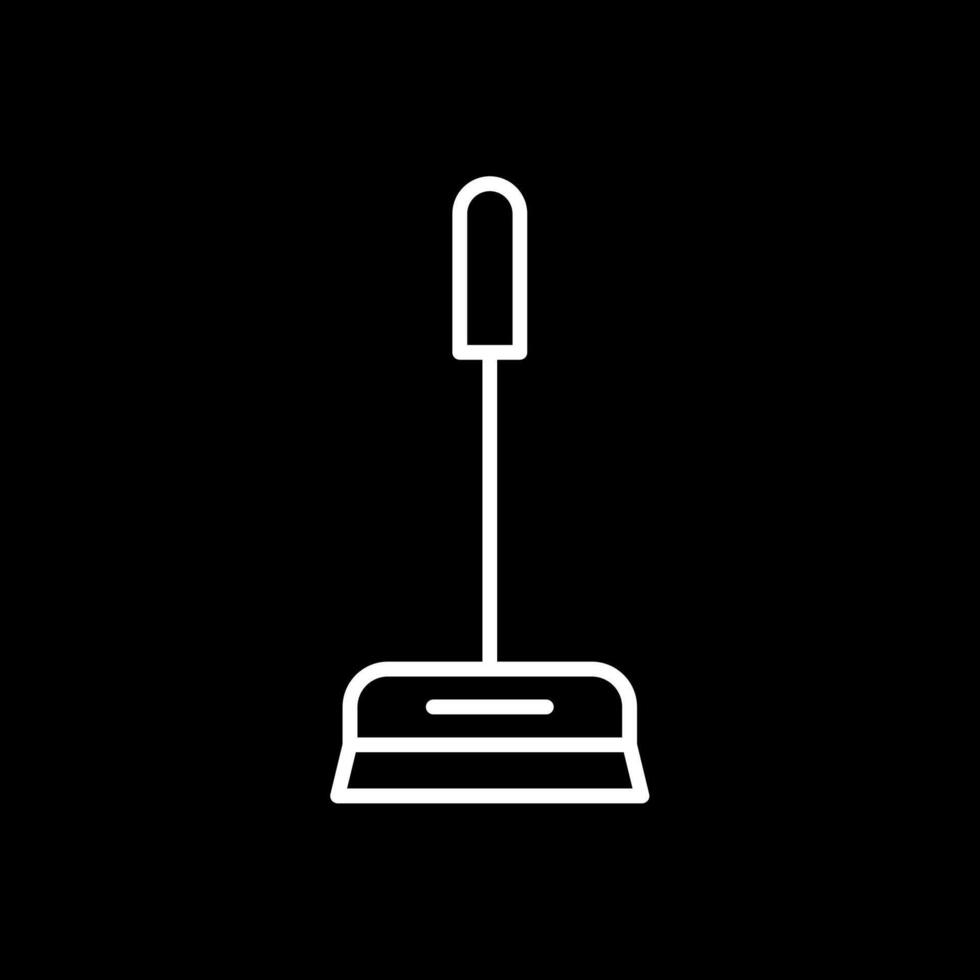limpiador línea invertido icono diseño vector
