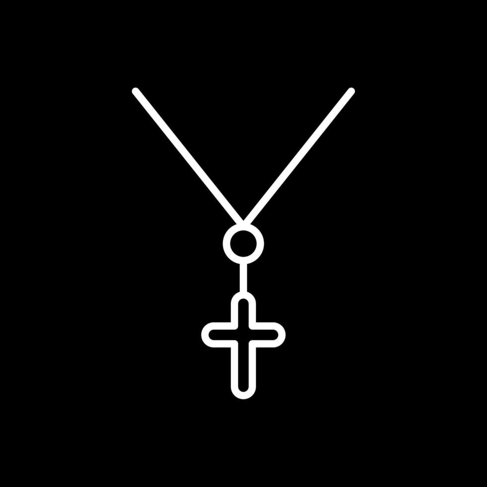 Anj Line Inverted Icon Design vector