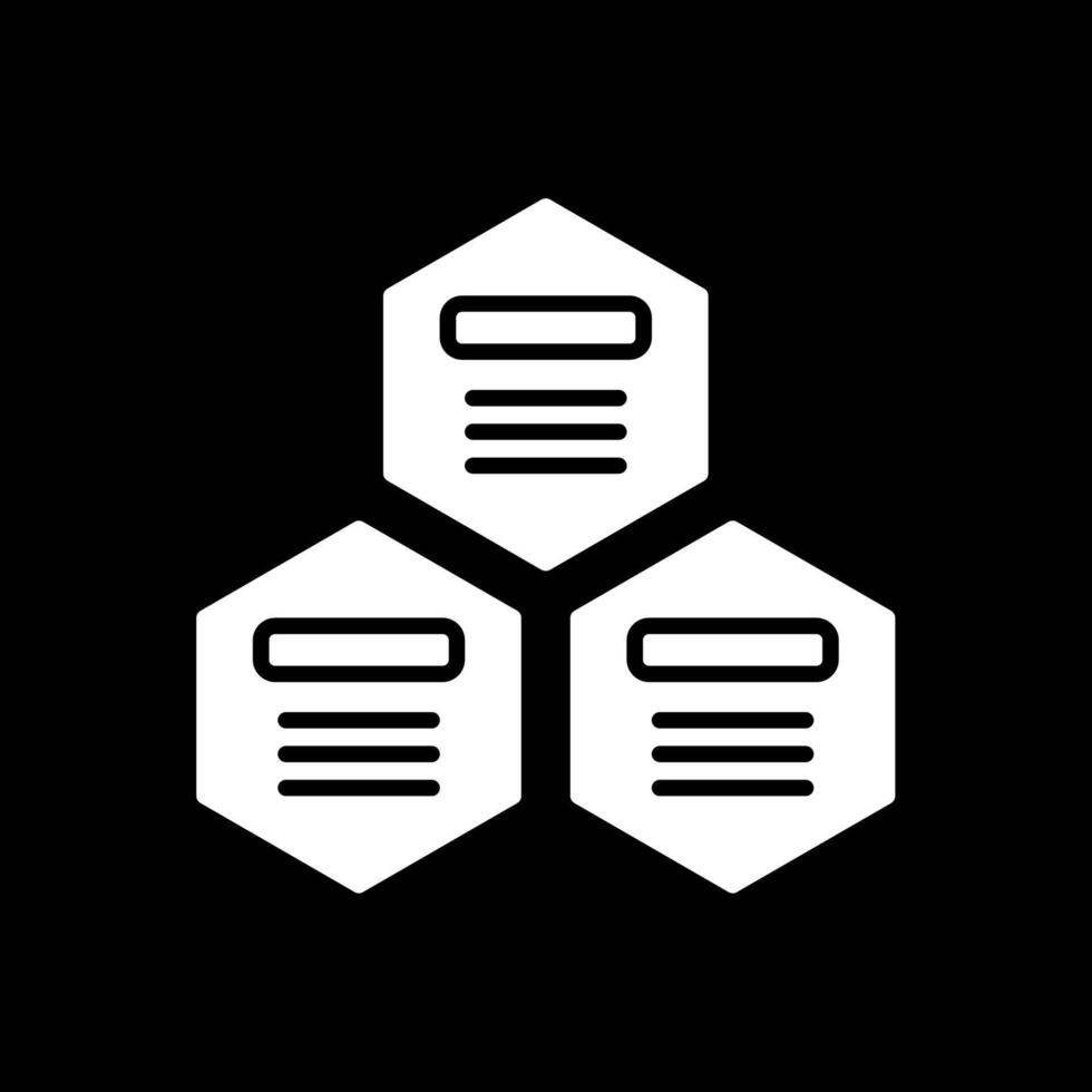 Infographic Elements Glyph Inverted Icon Design vector