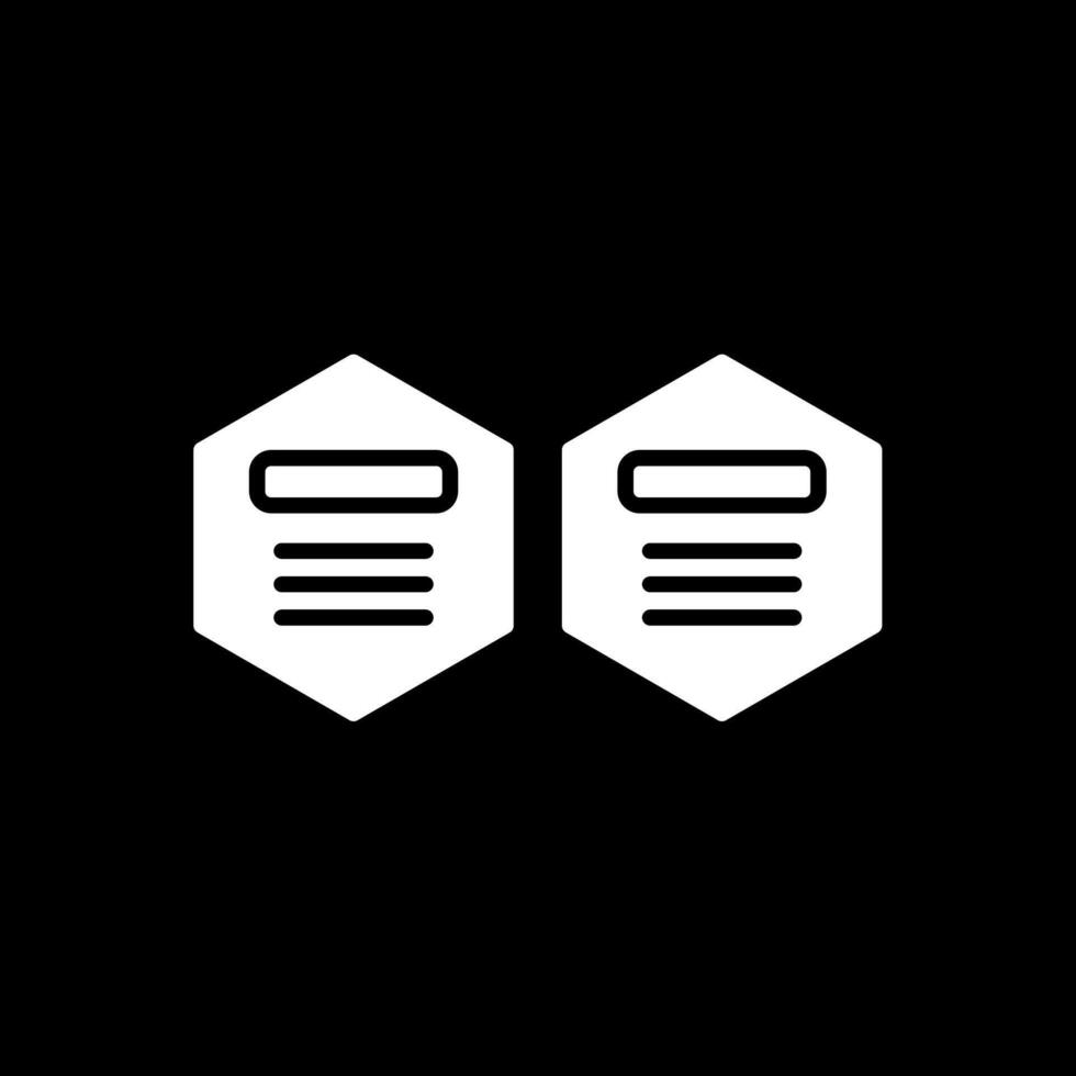 Infographic Elements Glyph Inverted Icon Design vector