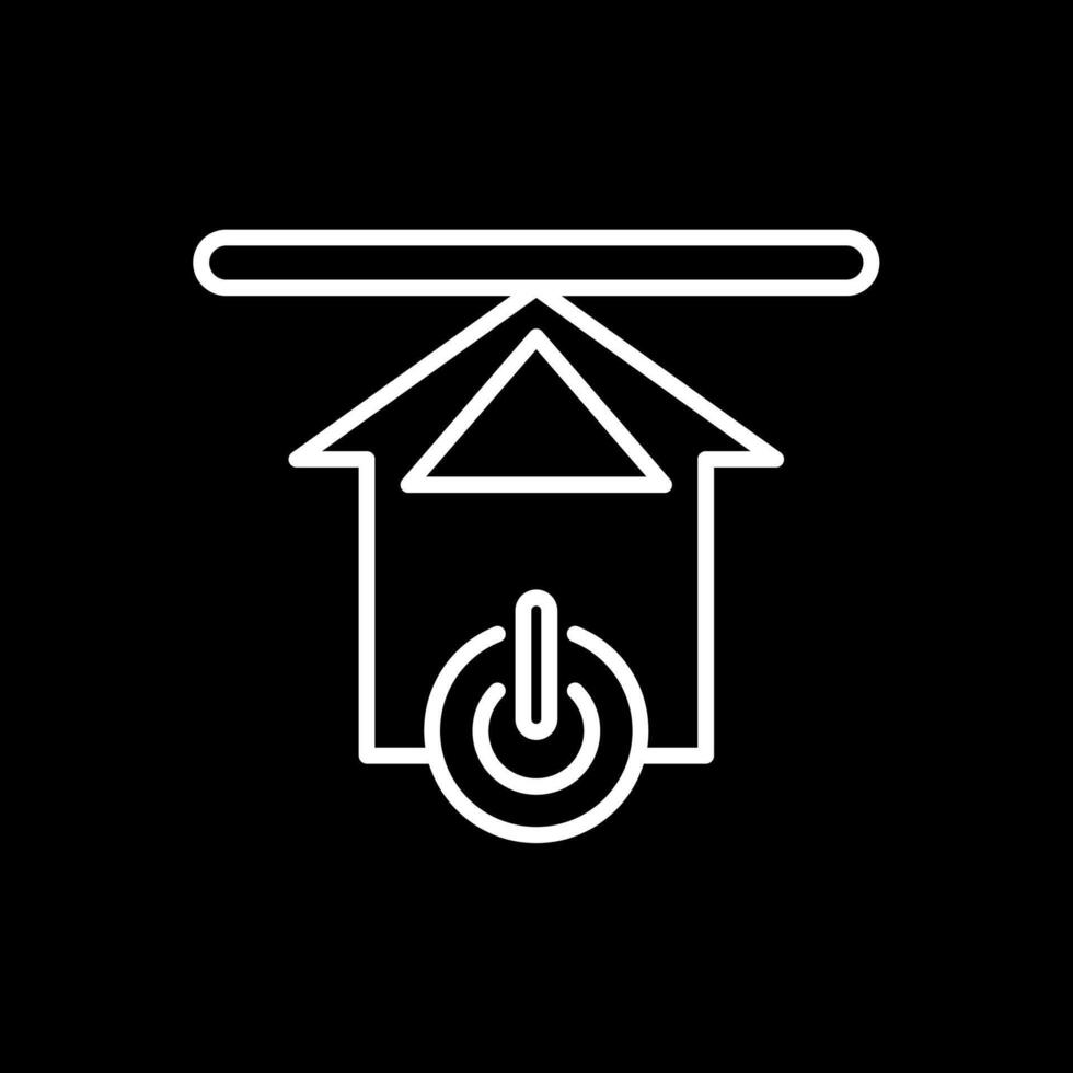 Upload Line Inverted Icon Design vector