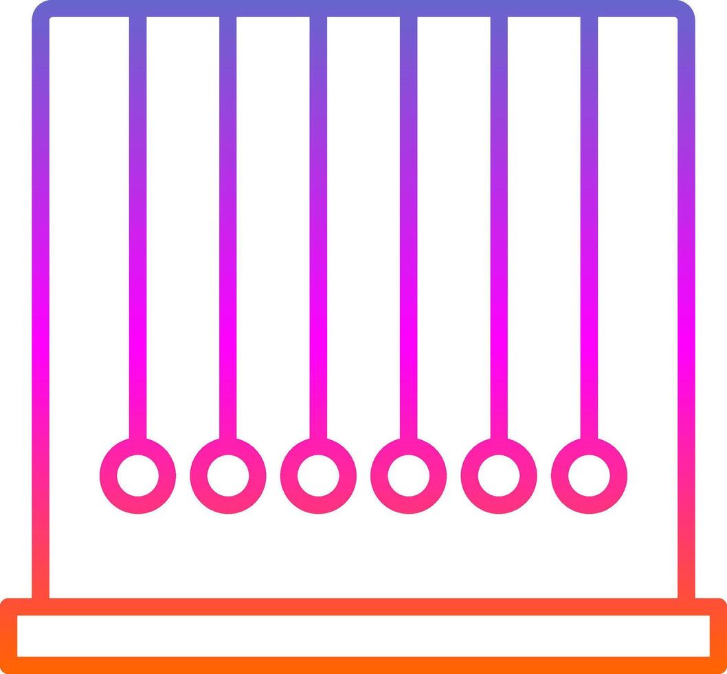 Business Toy Line Gradient Icon Design vector