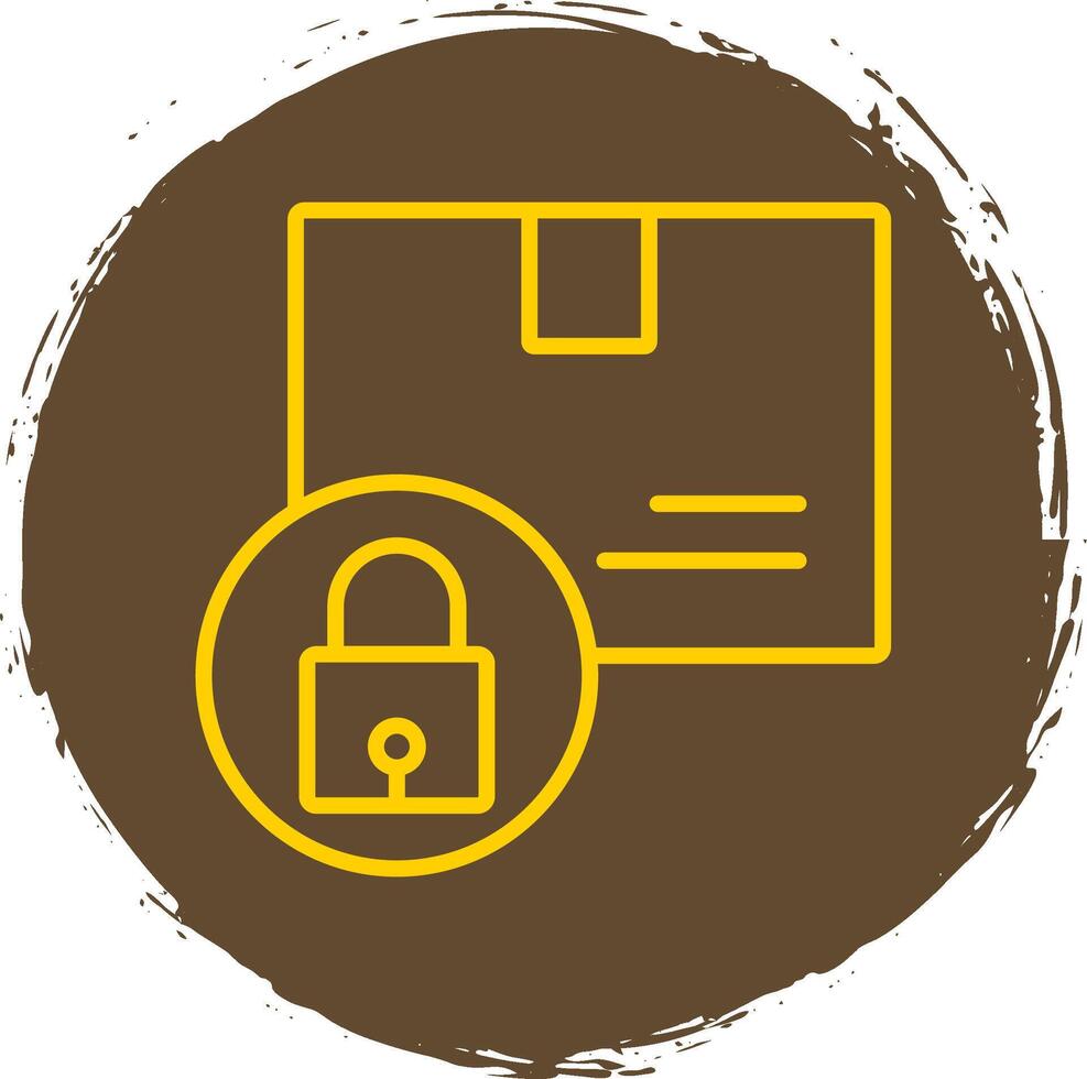 Logistics and Security Line Gradient Icon Design vector