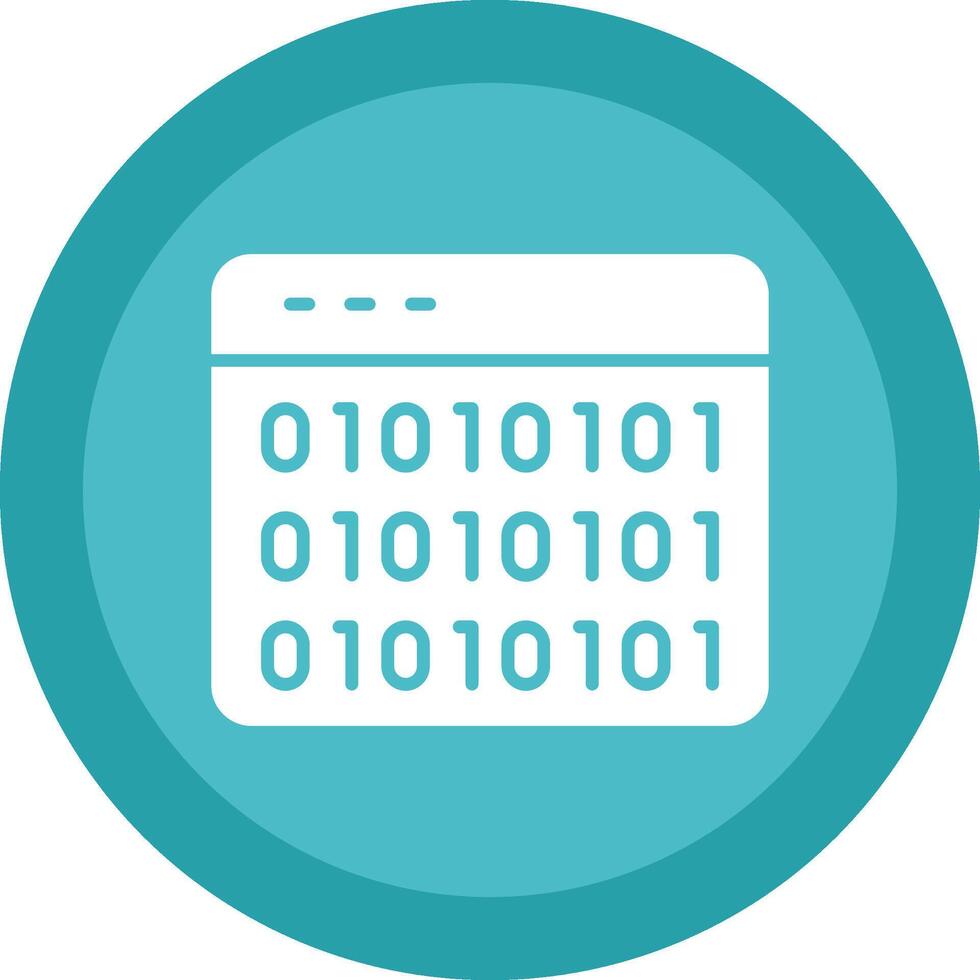 Website Codes Line Shadow Circle Icon Design vector