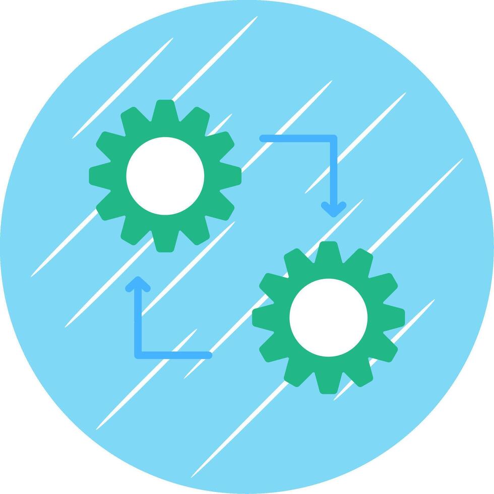 Methodology Flat Circle Icon Design vector
