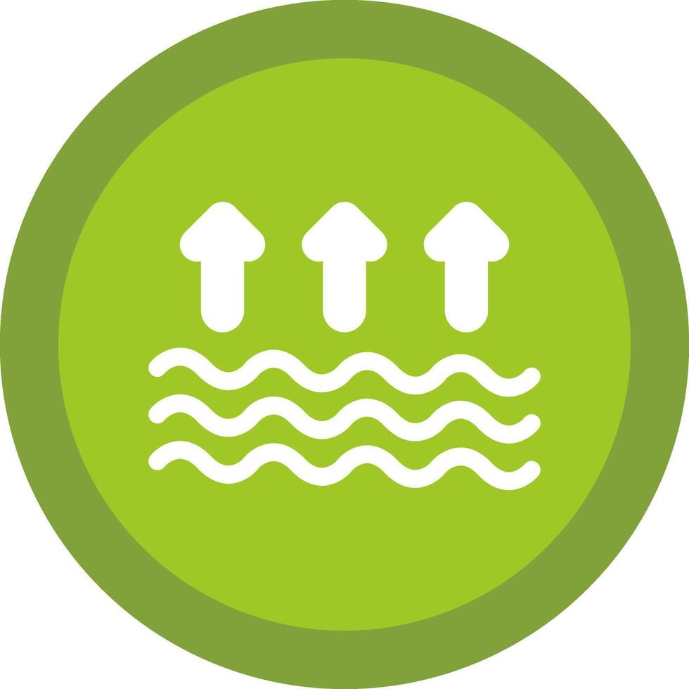 Arrows Glyph Due Circle Icon Design vector