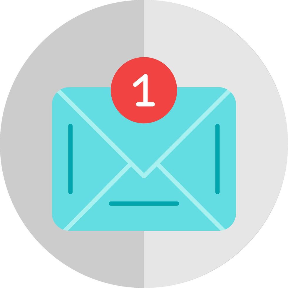 Email Flat Scale Icon Design vector