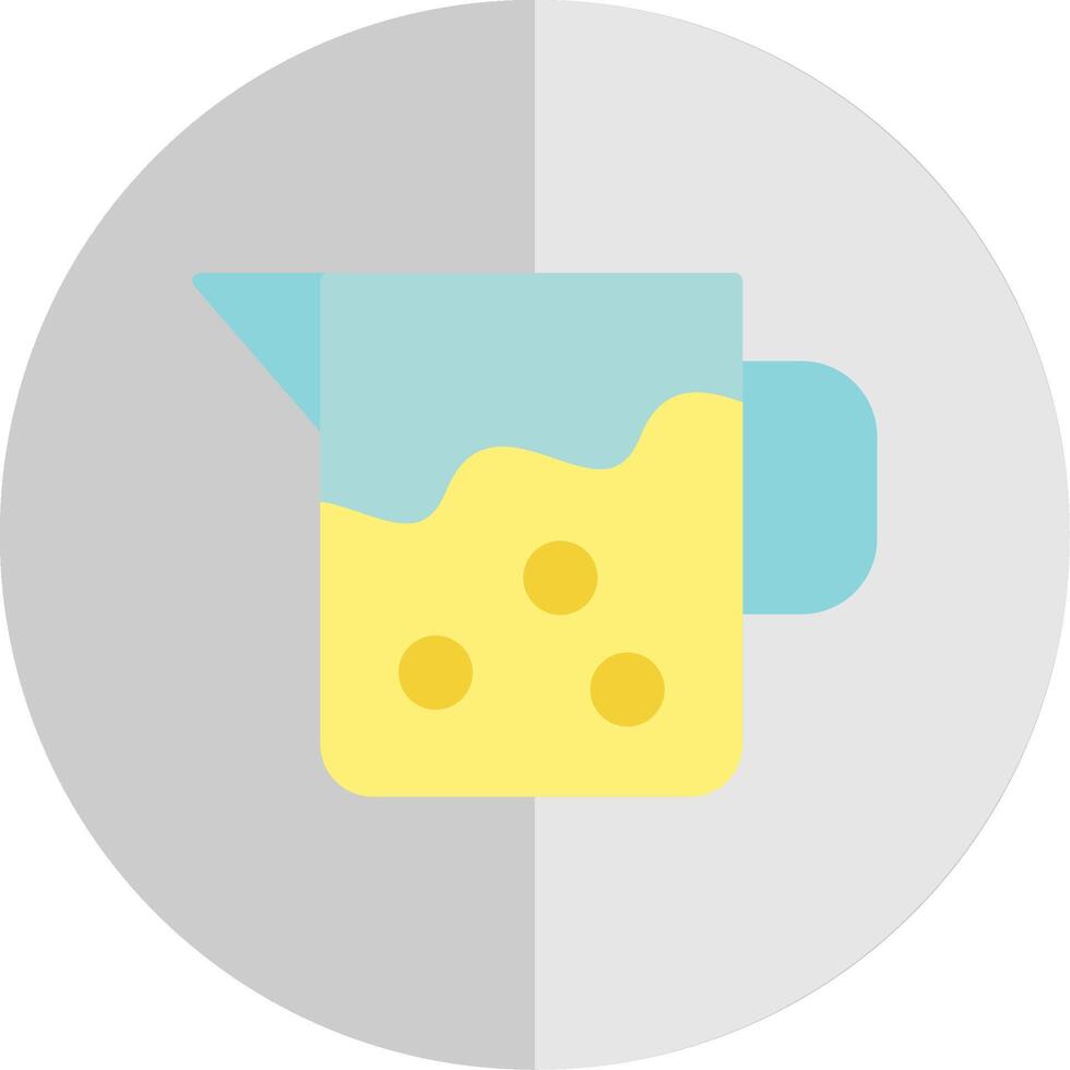 Pitcher Flat Scale Icon Design vector