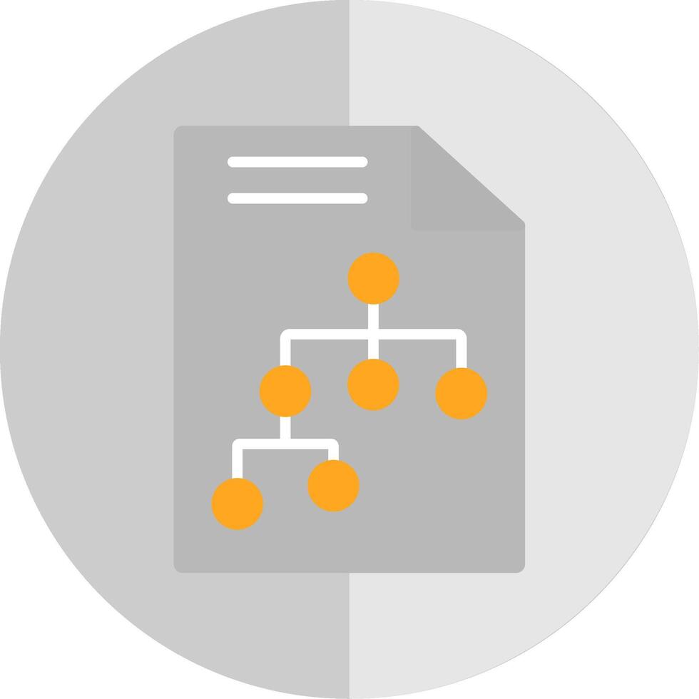 Flow Flat Scale Icon Design vector