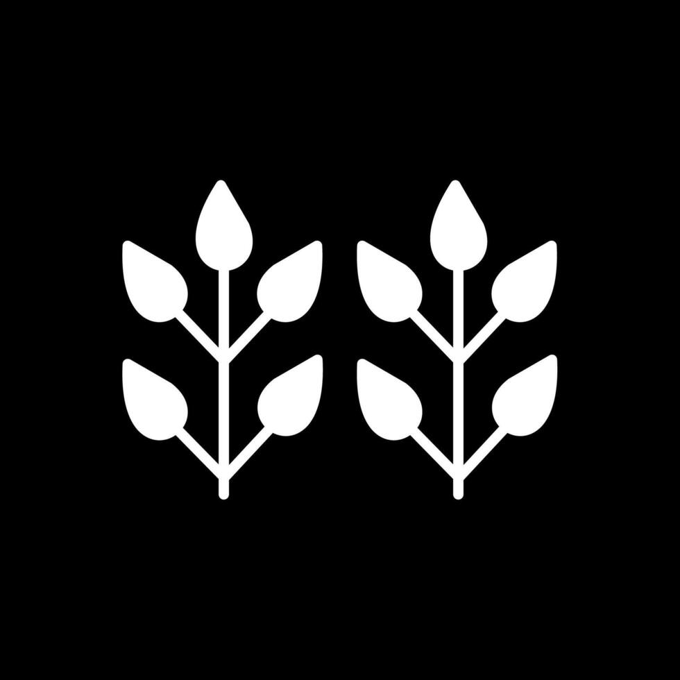 Farm Glyph Inverted Icon Design vector