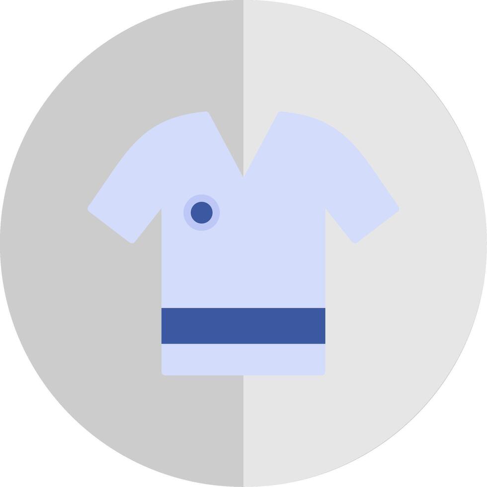 camisa plano escala icono diseño vector