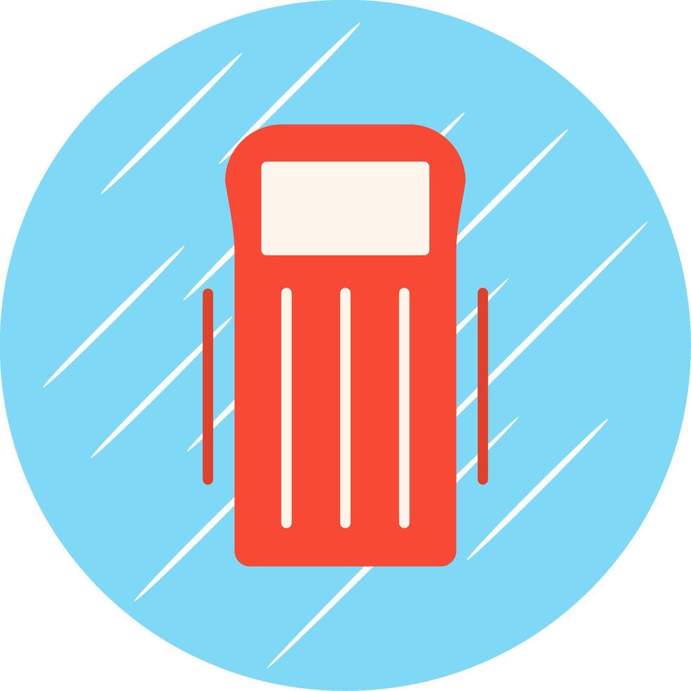 Float Flat Circle Icon Design vector