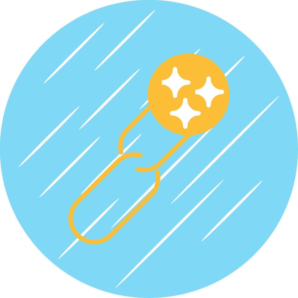 Clean URL Flat Circle Icon Design vector