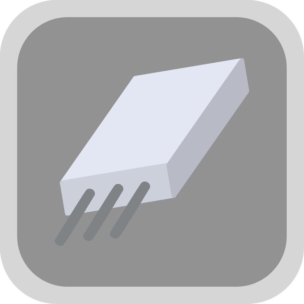 Slalb Flat round corner Icon Design vector
