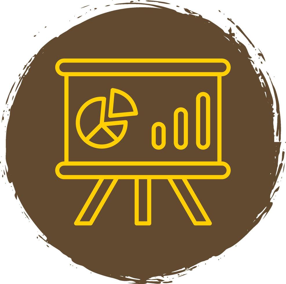 Whiteboard Line Gradient Icon Design vector