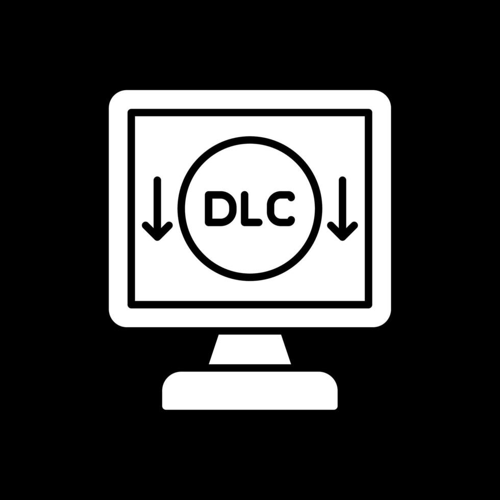 Download File Glyph Inverted Icon Design vector