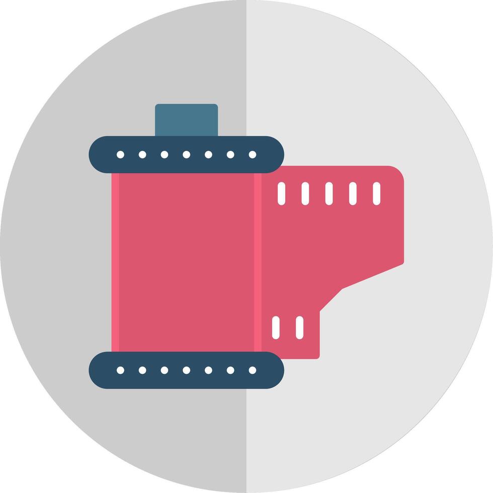 Cartridge Flat Scale Icon Design vector