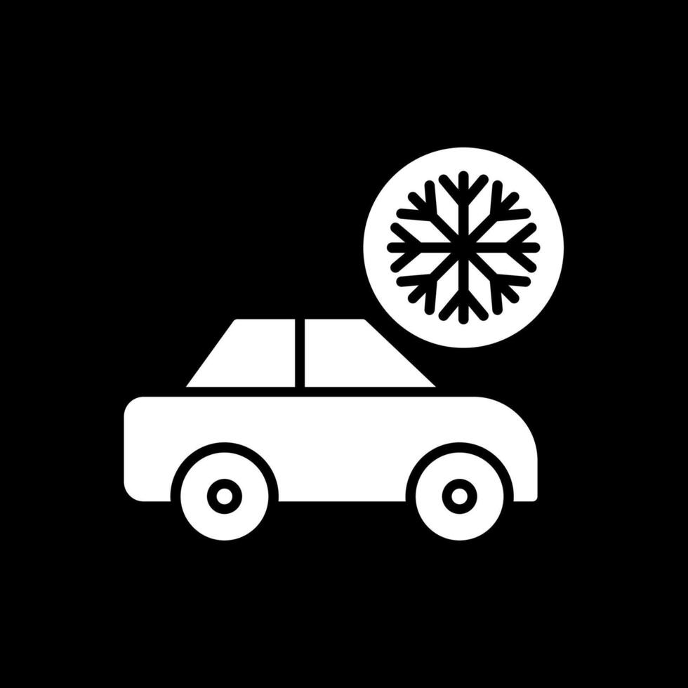 Air Flow Glyph Inverted Icon Design vector