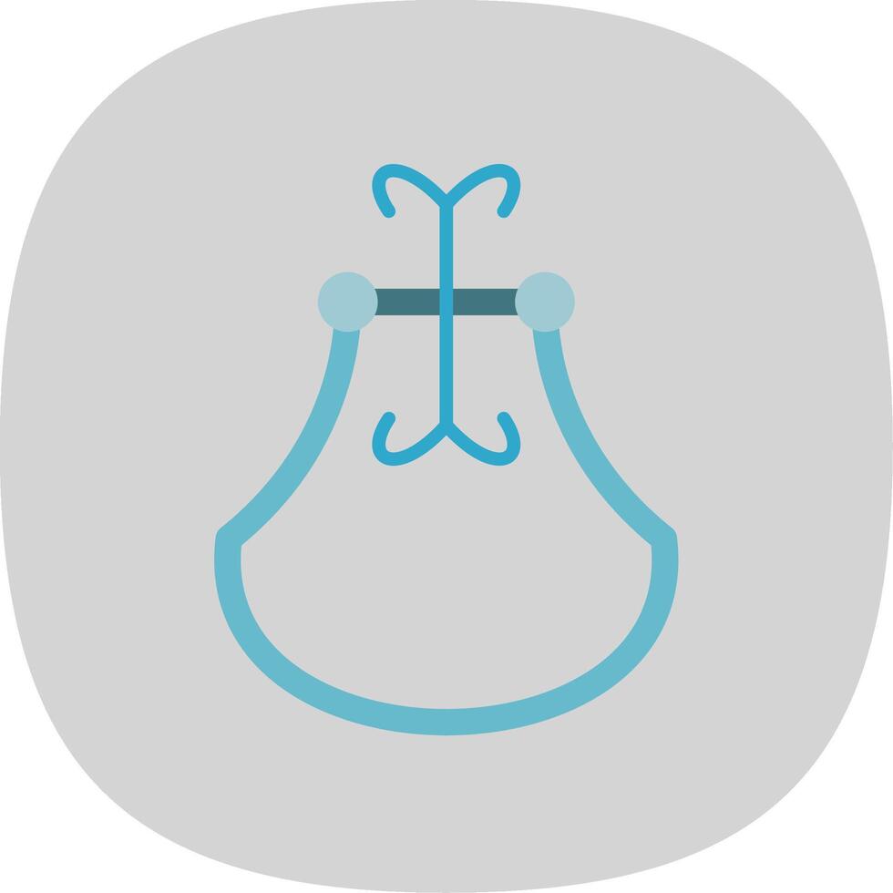 Door Knocker Flat Curve Icon Design vector