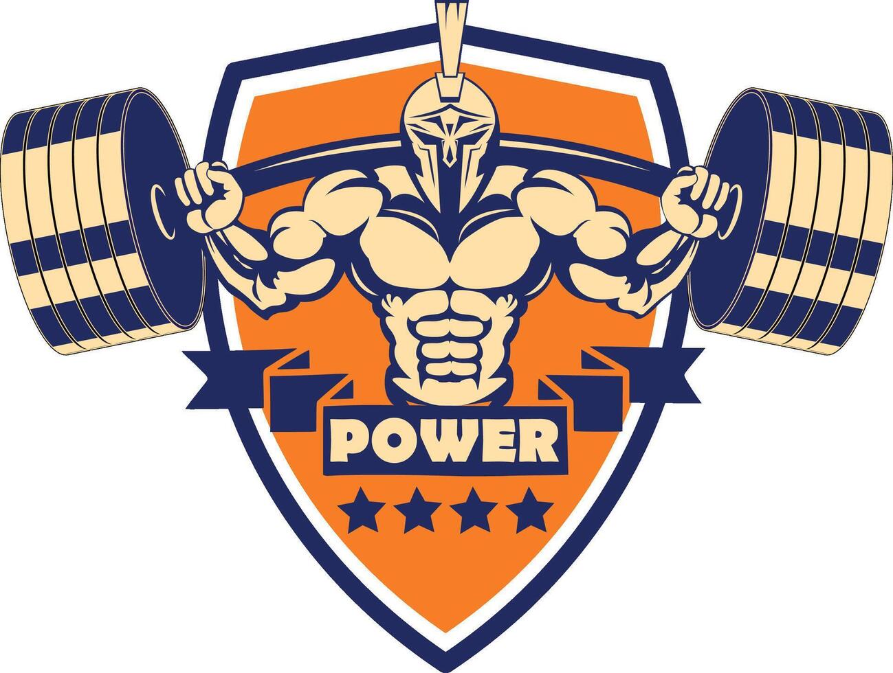 gym power t shirt design vector