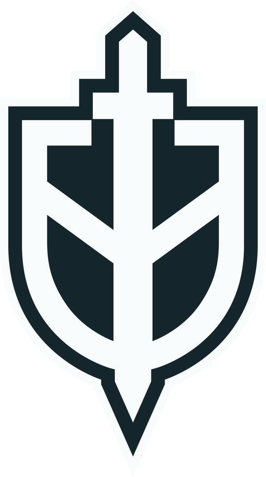 The emblem of the Russian Volunteer Corps combat unit vector