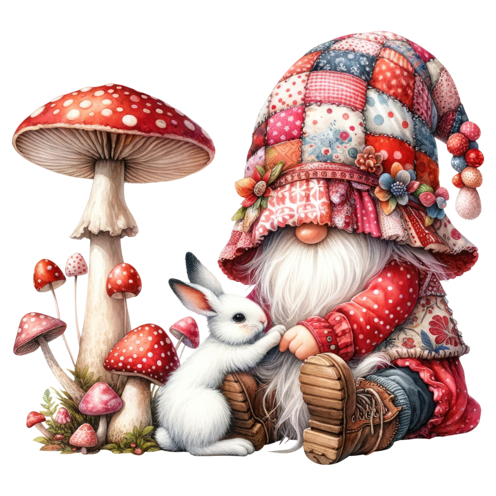 Whimsical Mushrooms Gnome Theme. png